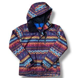 Burton Dry Ride Jacket Women's Size Small Ski Snowboard Winter Coat Hood